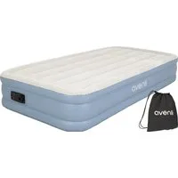 Avenli Luftbett Luftmatratze selbstaufblasend 1 Person 191x99x33cm Twin-Size, (Gästebett Matratze mit integrierter Elektropumpe, 3-tlg., Reisebett elektrisch mit weicher beflockter Oberfläche), aufblasbar mit Pumpe und Tragetasche
