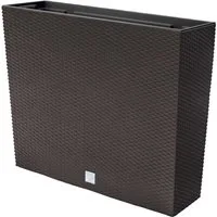 Prosperplast Blumenkasten Rato Case, BxTxH: 58x18x49,8 cm, braun, mit Einsatz