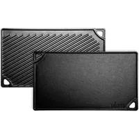 Wende-Grillplatte LDP3 schwarz, 42cm x 24cm