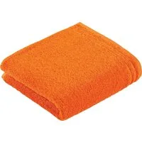 Vossen Badetuch Calypso Feeling, Walkfrottee (2-St), mit schmaler Bordüre, aus 100% hochwerter Baumwolle, Vegan, einfarbig