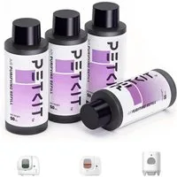 PETKIT Katzentoilette PETKIT Pura Max 2 Geruchsentferner-Nachfüllflüssigkeit (4 Flaschen)