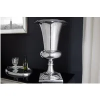 riess-ambiente Dekovase GOAL 60cm silber, Bodenvase · Deko · Standvase · Pokal-Design