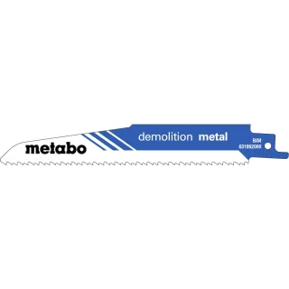 Metabo Säbelsägeblätter demolition metal - 5 Stück - 631992000