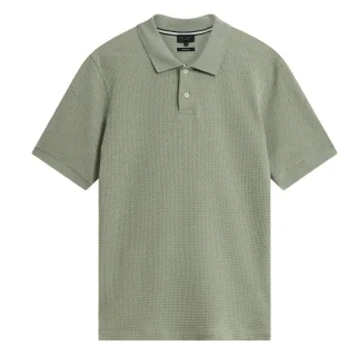 Ted Baker Redman Regular Strukturiertes Polohemd