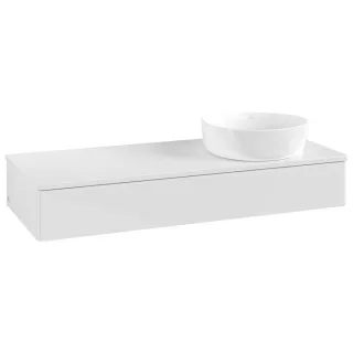 Villeroy & Boch Antao Waschtischunterschrank 1200x190x500mm L12050GF mit Beleuchtung FK/AP: GF/0