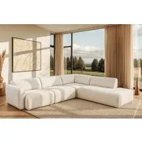 Home affaire Ecksofa Myrland Wohnlandschaft, Breite 310 cm, L-Form, Chenille, Easy Clean Stoff, mit Kaltschaum