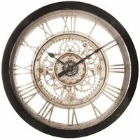 Atmosphera Créateur d'intérieur Wanduhr Wanduhr, industrieller Stil, Atmosphera Créateur d'intérieur Ø61,5 cm
