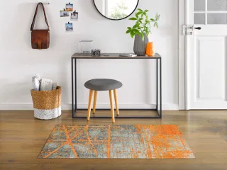 Rustic wash + dry Teppich | Größe: 70x120cm