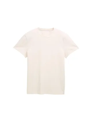 Tom Tailor - Slim Fit T-Shirt mit Stretch gardenia white - Gr. - XXL