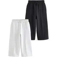Next Jogginghose Jogginghose mit weitem Bein, 2er-Pack (2-tlg)