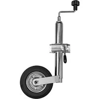 Trucky Anhänger-Stützrad Stützrad für Anhänger Deichselrad Klemmhalter bis 150 kg 48 mm