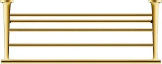 Duravit Starck T Handtuchablage Gold Poliert 250x675x143 mm - 0099443400 0099443400