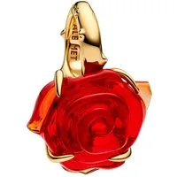 Pandora Blumenanhänger Charm-Goldfarben Disney Die Schöne und das Biest