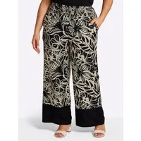 Sheego Strandkleid Web-Hose erhöht