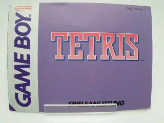 Tetris [Nintendo Game Boy] Anleitung