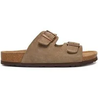 DeeZee Deezee Damen Flip-Flops Braun W22Q20412 Badepantolette