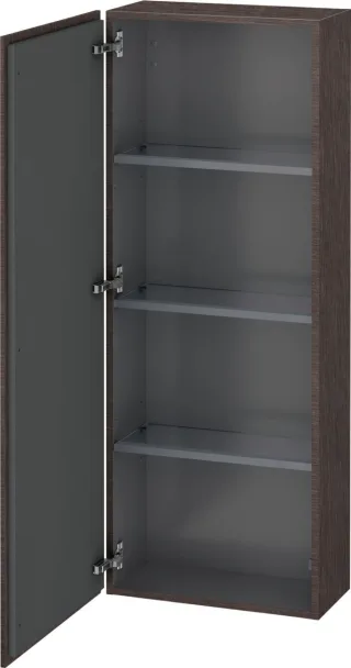 Duravit L-Cube Halbhochschrank Eiche dunkel gebürstet Matt 500x243x1320 mm - LC1169L7272 LC1169L7272