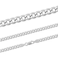 Firetti Kette ohne Anhänger Schmuck Geschenk Silber 925 Halsschmuck Halskette Panzerkette