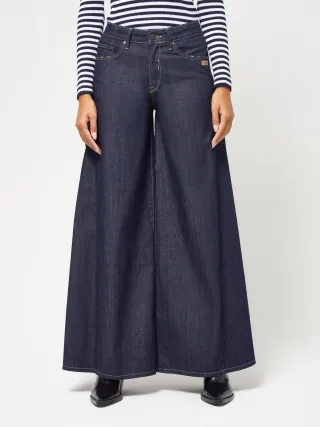 GANG Damen Jeans 94CARLOTTA PALAZZO - palazzo fit prewashed
