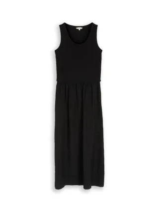 Tom Tailor - Kleid im Lagenlook schwarz - Gr. - 38