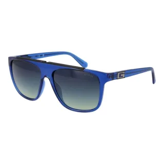 Guess Blaue Sonnenbrille aus Edelstahl