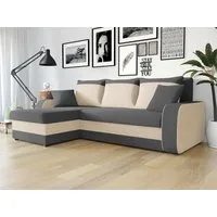 MIRJAN24 Ecksofa Kris, mit Schlaffunktion und zwei Bettkasten, L-Form mit Kissen-Set, L: 238 cm
