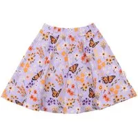 Walkiddy Jerseyrock Rock mit Schmetterlingen aus Bio-Baumwolle für Kinder BioBaumwolle,GOTS,Kinderbekleidung,nachhaltige Klamotten,Rock