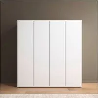 rauch Drehtürenschrank Kleiderschrank Schrank Garderobe Wäscheschrank NABILA viel Stauraum (in 3 verschiedenen Ausstattungen BASIC/CLASSIC/PREMIUM) in 2 Breiten mit Push-to-Open Funktion TOPSELLER MADE IN GERMANY