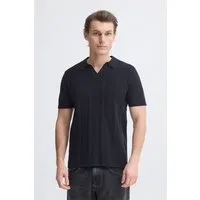 Blend Poloshirt BHBaron (1-tlg) Stilvolles T-Shirt mit Kragen und strukturiertem Rippmuster