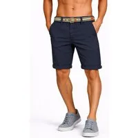 SUBLEVEL Shorts Herren Chino Shorts Jeans Flex Dehnbar Frühling Sommer Dehnbar Stretch Baumwolle