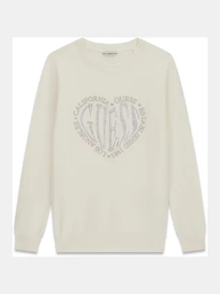 Guess Kids - LS SWEATER CREAM WHITE - Gr. - 14