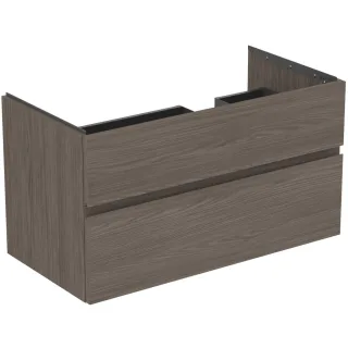 Ideal Standard Waschtischunterschrank Finesse Siphon re. 1000x505x550mm 2 Auszüge Ulme dunkel, E3446 E3446UR