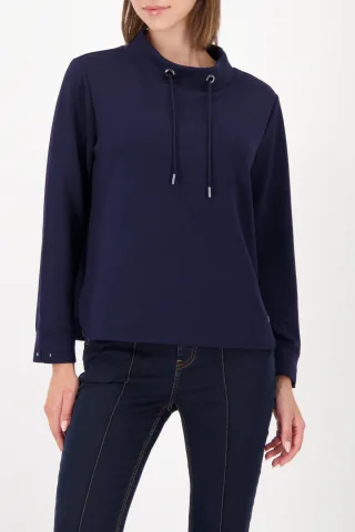 monari - Sweatshirt mit Stehkragen night sky - Gr. - 36
