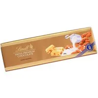 LINDT Schokolade, Lindt Swiss Premium Weiße Mandel Tafel 300g