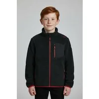 CMP Fleecejacke mit Reißverschluss, atmungsaktives Material, lange Ärmel