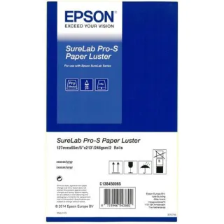 1x2 Epson SureLab Pro-S Paper BP Luster 127 mm x 65 m 254 g