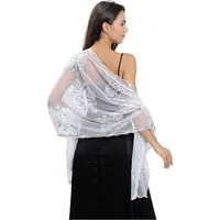 Zaewry Modeschal Elegante Damen-Stola, leichter Schal für Abendkleider
