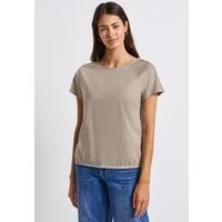 STREET ONE T-Shirt aus reiner Baumwolle