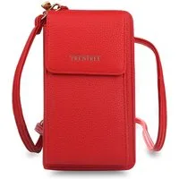 Frentree Schultertasche Damen Cross-Body Handtasche mit Handyfach und Portemonnaie, Umhängetasche mit vielen Fächern