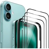 Sytifro Schutzfolie Panzerglas für iPhone 17 & 16, 10H Härte Schutzfolie, Displayschutz, (iPhone 17 Pro Max/ iPhone 17 Pro/ iPhone 17 Air/ iPhone 17/ iPhone 16 Pro Max/ iPhone 16 Pro/ iPhone 16 Plus/ iPhone 16, HD- Panzerglasfolie, blasenfrei Display