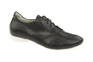 Think GUAD 6-86949-08 Sz/Kombi Schwarz Echtleder Damenschuhe mit gepolstertem...