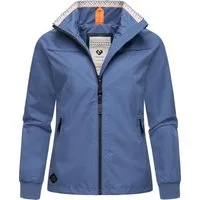 Ragwear Outdoorjacke Apola Wasserdichte Damen Übergangsjacke mit hohem Kragen