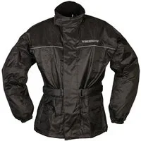 Modeka Regenanzug Modeka Regenjacke schwarz, motorrad regenjacke