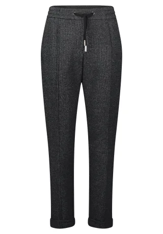 Betty & Co - Schlupfhose Schwarz/Weiß - Gr. - 38