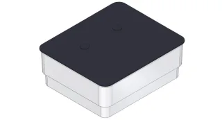 Giese WC-Uno Standmodell schwarz matt, 31773-14 31773-14