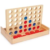 Small Foot Spielesammlung Vier in einer Reihe auf Reise, Vier Gewinnt in Großer Ausführung, Spiel für Jung und Alt mit hohem Spaßfaktor