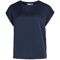 Vila T-Shirt Ellette (1-tlg) Plain/ohne Details