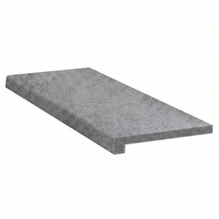 MDF Fensterbank innen, FEBALIT core, Beton, 50 x 150 mm, mit Abschlusskanten, individuell konfigurieren
