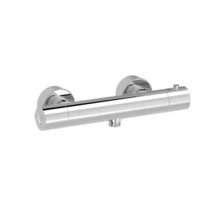 Tres Base Plus Thermostat-Duscharmatur 21616401 Aufputz, chrom