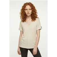 Vero Moda Kurzarmshirt VMBAILEY S/S V-NECK T-SHIRT JRS BTQ GA